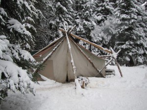 Given A Gift ~ Our Wilderness Winter home