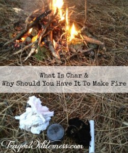 What Is Char and Why To Have It To Make Fire